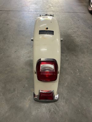 Rear Fender-Brake Light Not Included-2001 Harley-Davidson Road King Police-FLHPI