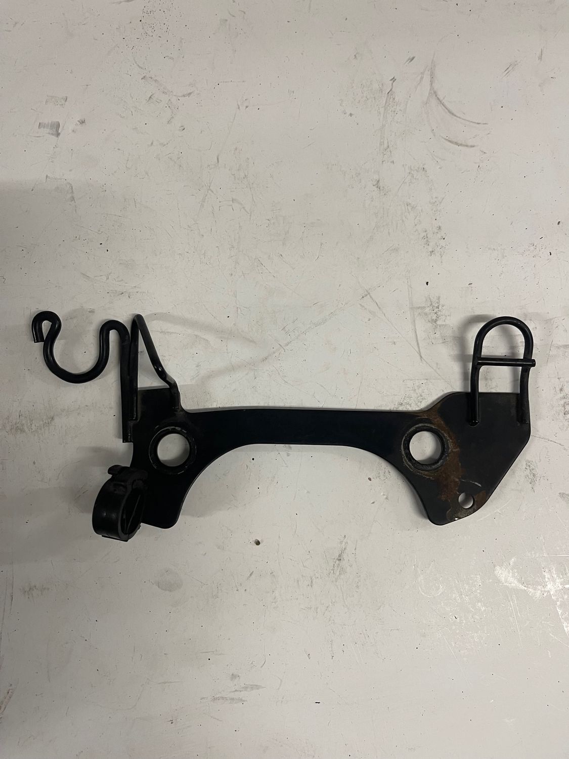 Front Fork Cable Guide Bracket--2004 Yamaha XVS650 Base