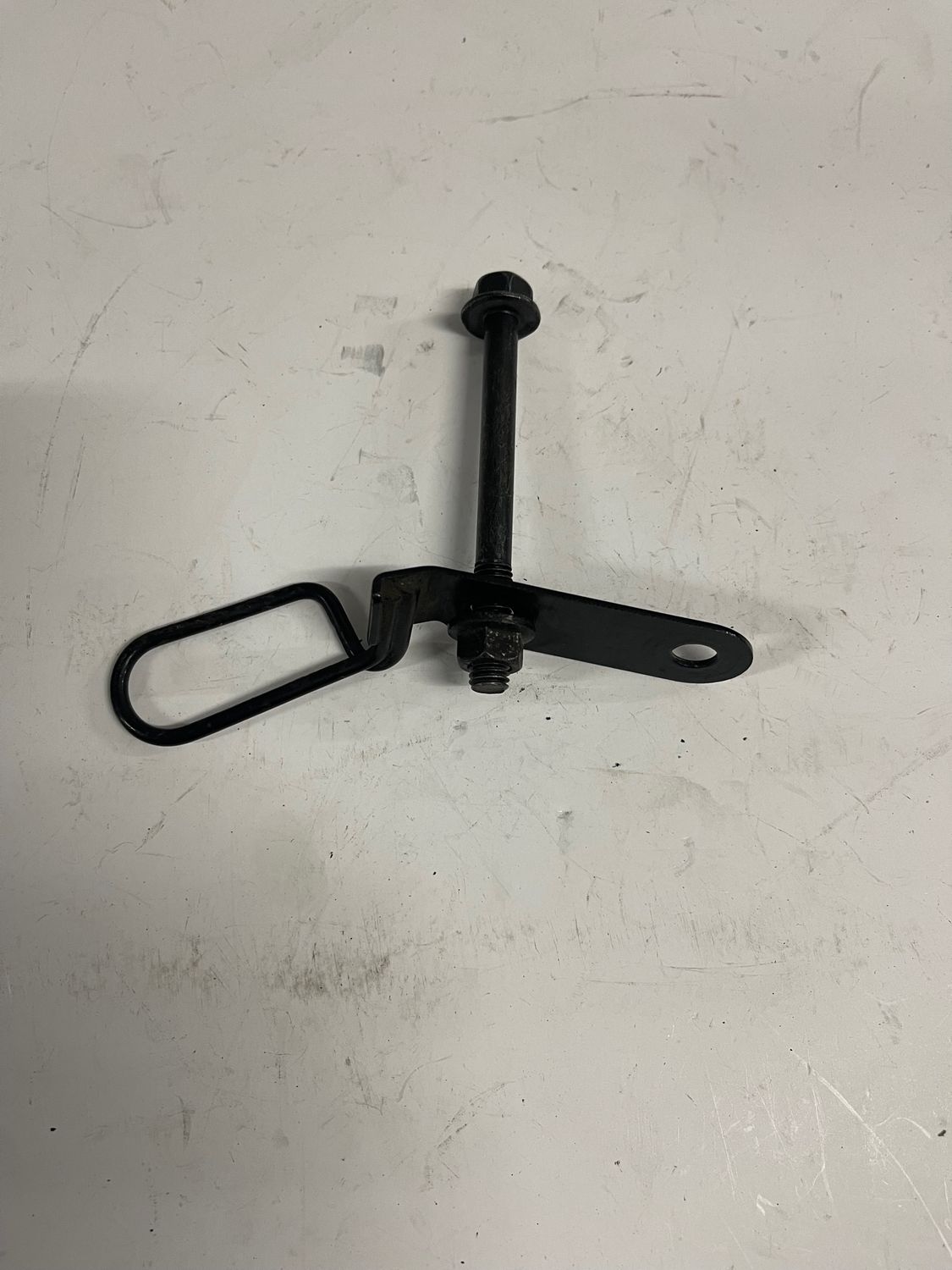 Clutch Cable Guide Bracket--2004 Yamaha XVS650 Base