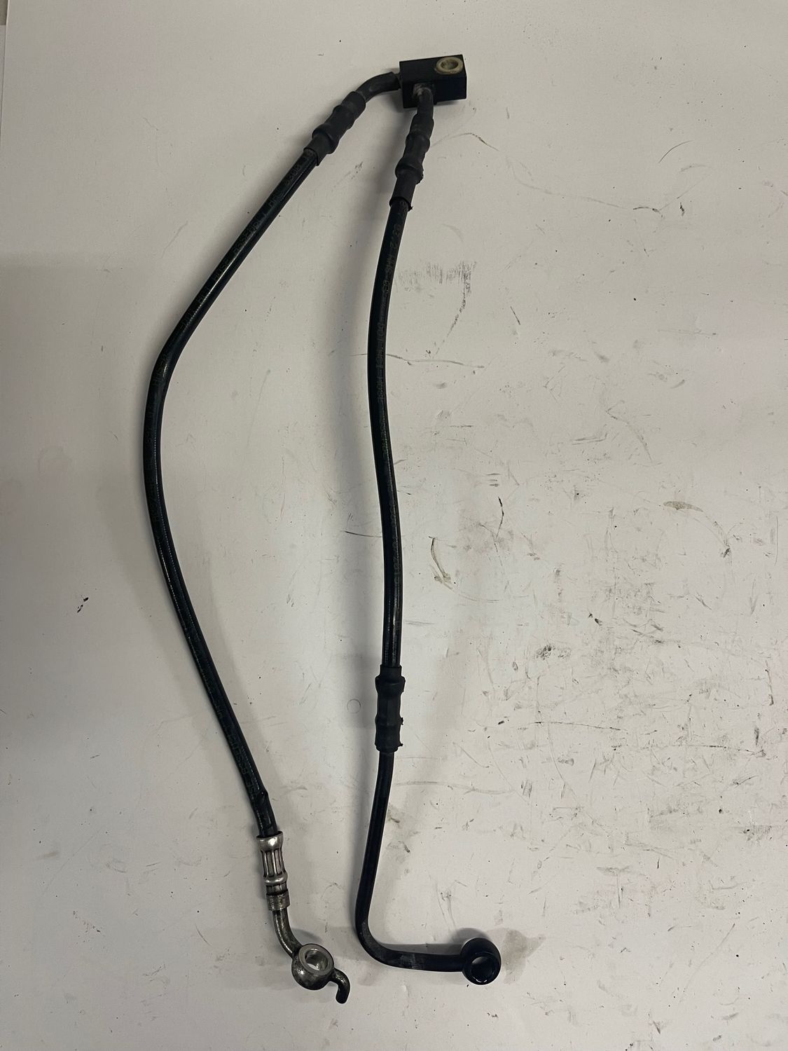 Front Brake Line, ABS Module to Caliper--2016 Harley-Davidson Heritage Softail Classic FLSTC