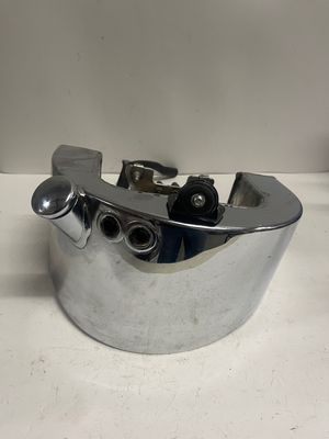 Oil Tank Chrome 62498-01 Note: Top bracket not included--2016 Harley-Davidson Heritage Softail Classic FLSTC