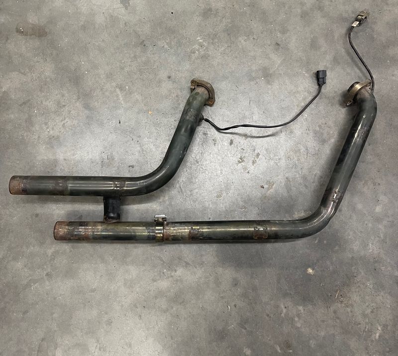 Exhaust Header Pipes--2016 Harley-Davidson Heritage Softail Classic FLSTC