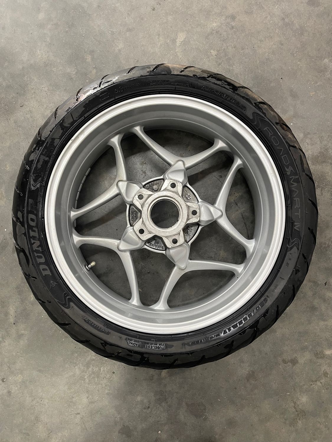 Rear Rim  180/55  17 (5.5")--2011 BMW R1200 RT