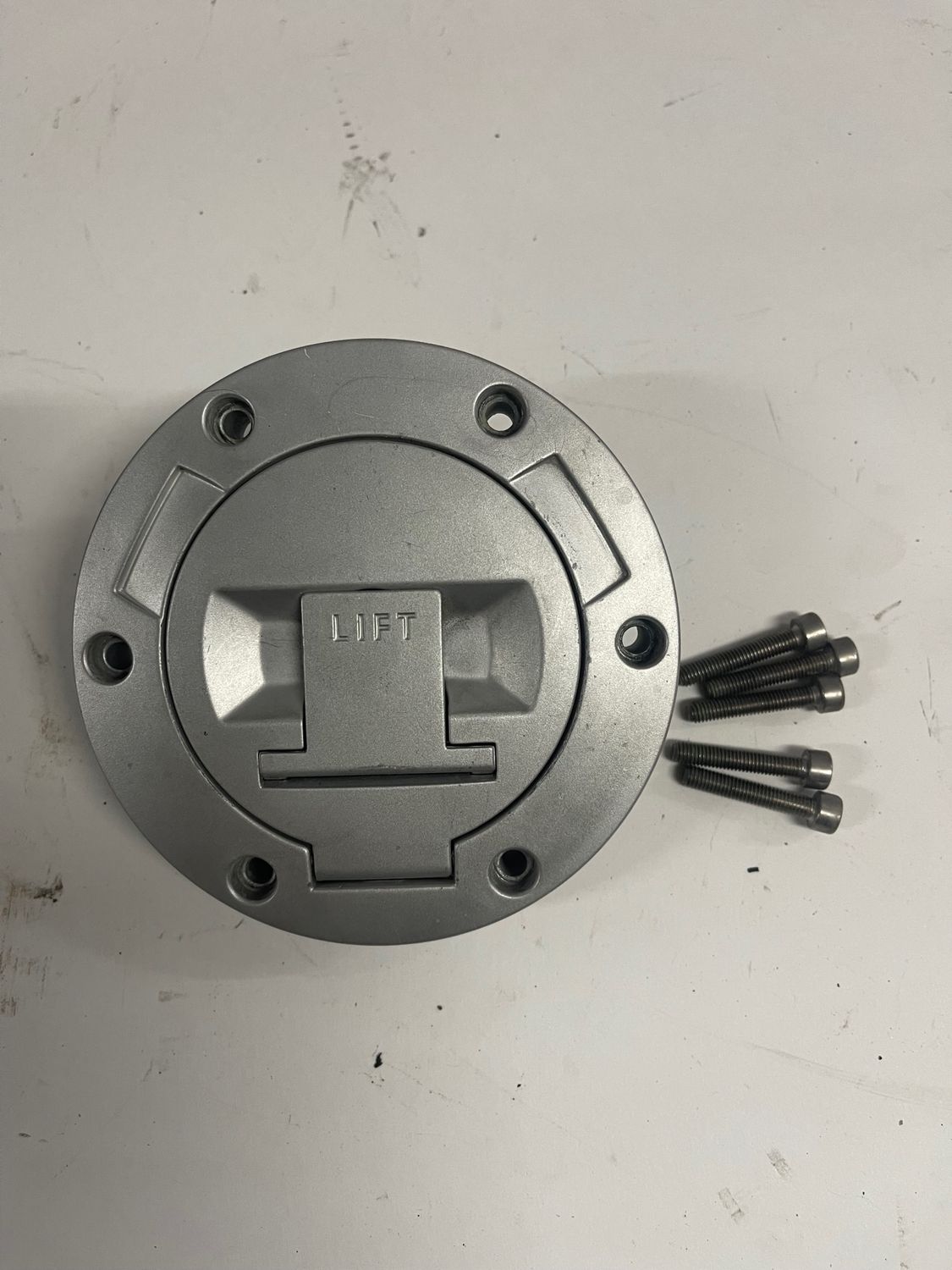Gas Cap, no key--2011 BMW R1200 RT
