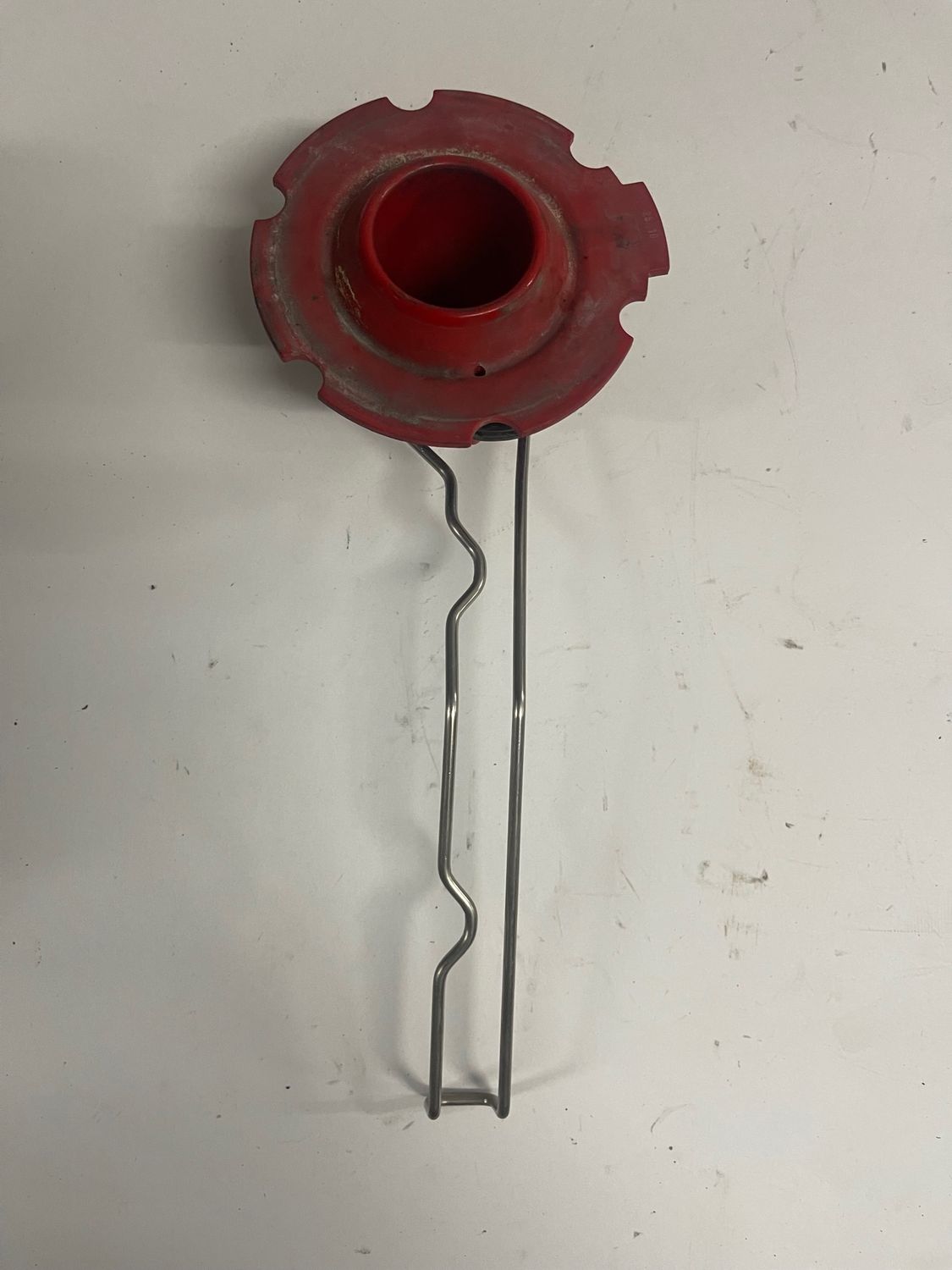 Fuel Tank Filler Cap Mount--2011 BMW R1200 RT