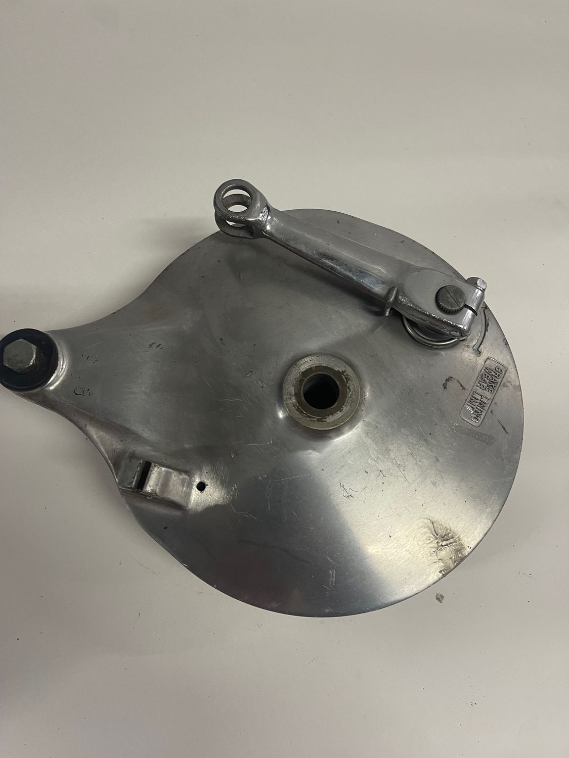 Rear Brake Hub and Plate Assembly--2000 Suzuki VZ800 Marauder