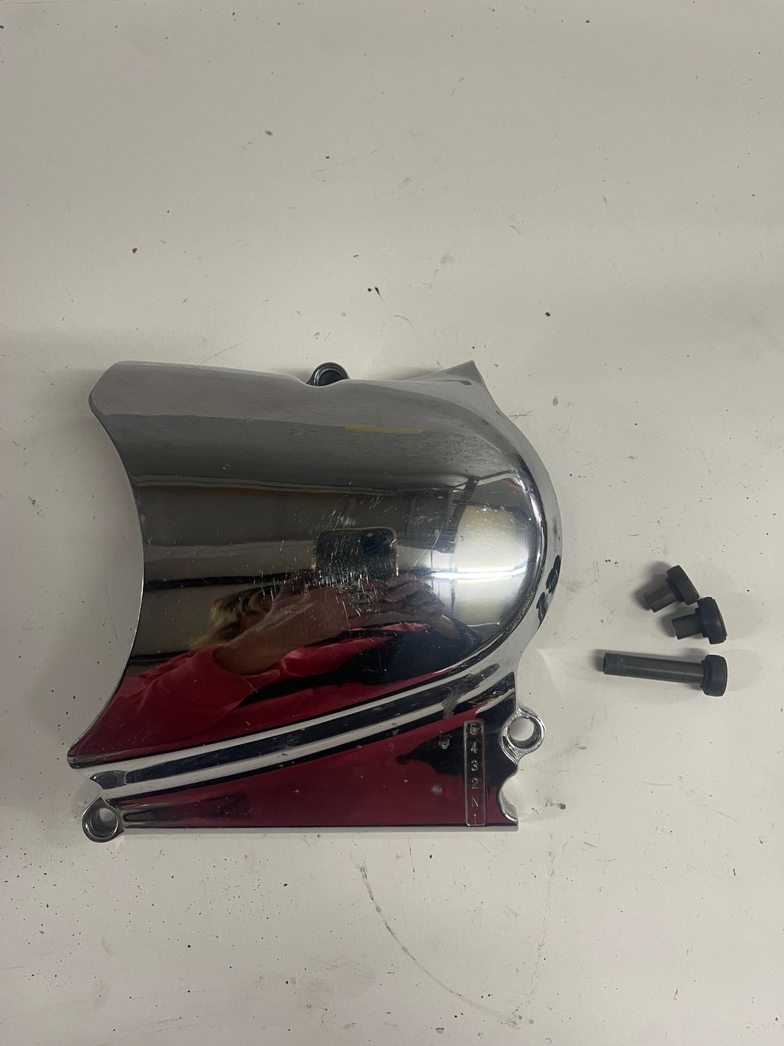 Left Engine Gearbox/ Sprocket Cover 11361-48E01-2000 Suzuki VZ800 Marauder