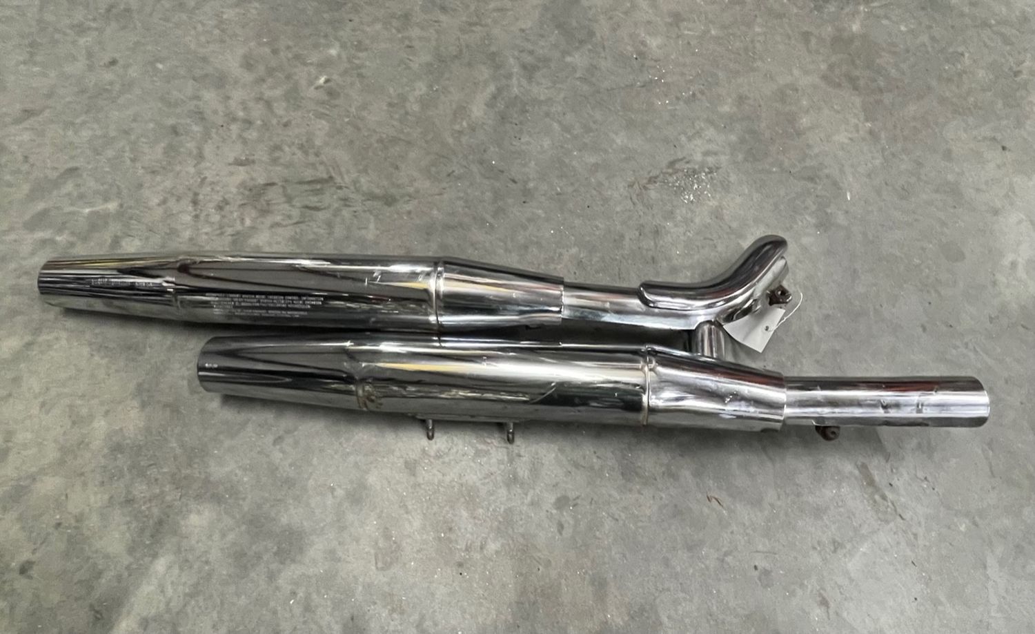 Exhaust Mufflers/ Slip On's--2000 Suzuki VZ800 Marauder