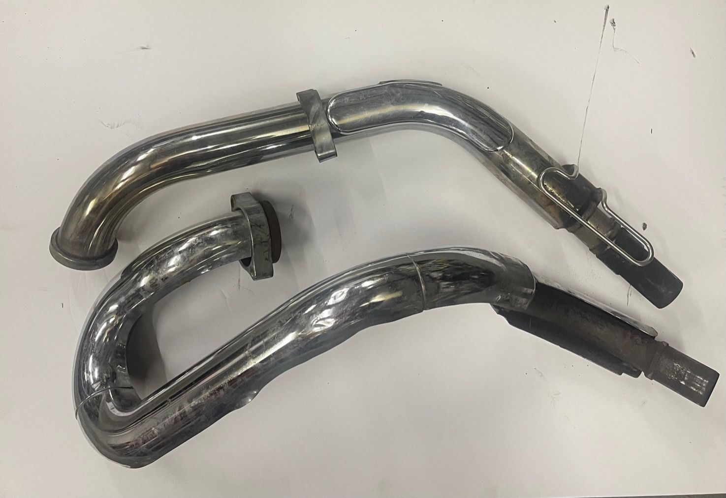 Exhaust Header Pipes--2000 Suzuki VZ800 Marauder