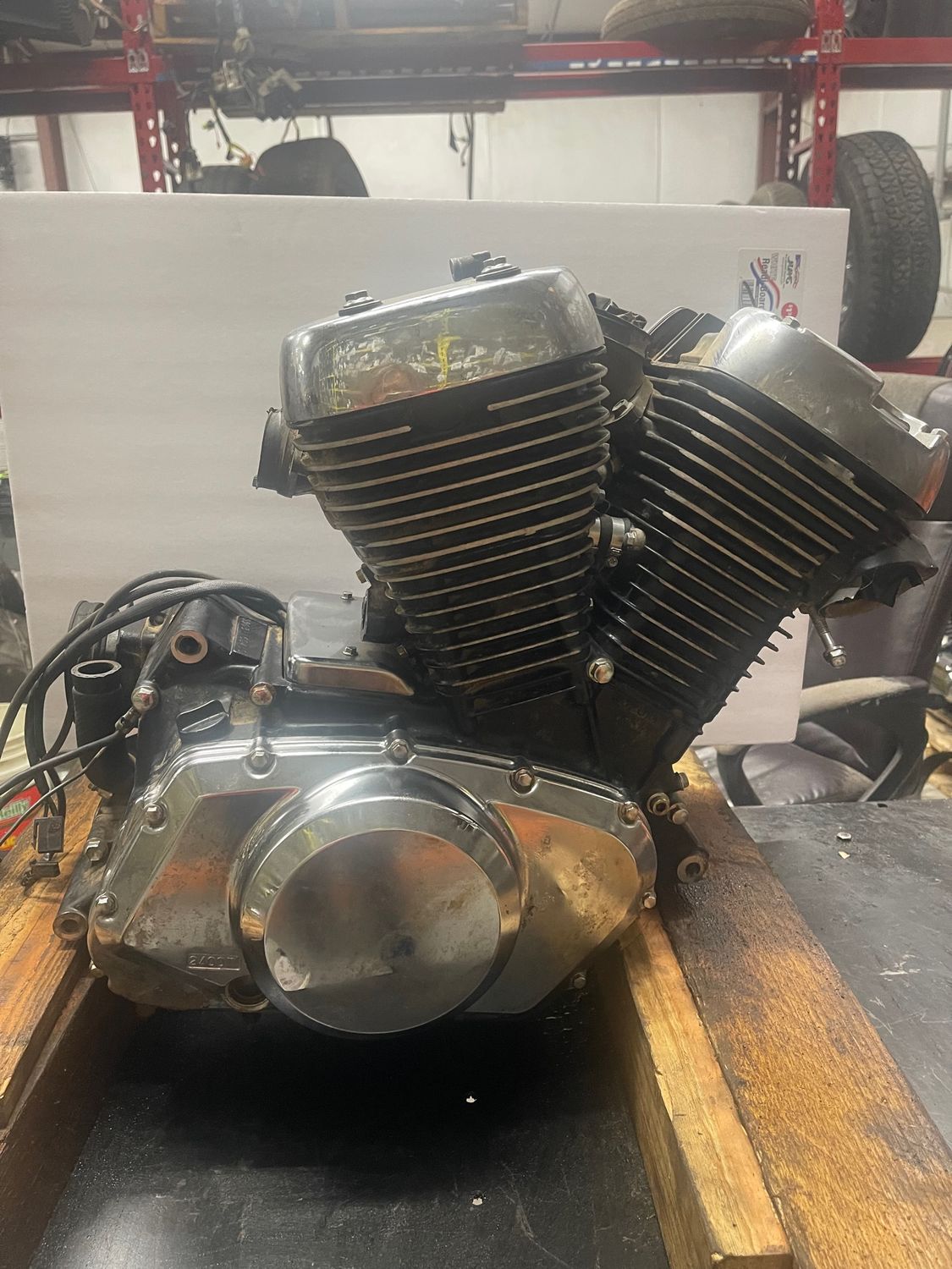 Engine-For Parts Only-2005 Suzuki Intruder VS800