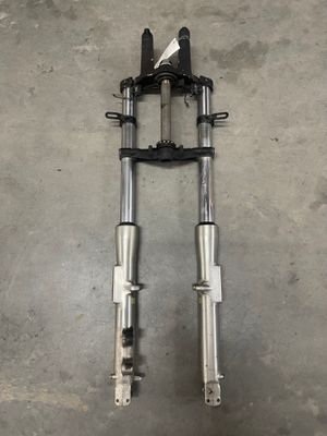 Front Forks & Triple Tree--1987 Honda Magna VF700C Front Forks & Triple Tree--1987 Honda Magna VF700C