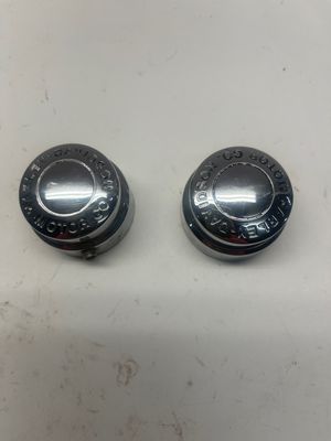 Front Axle Bolt Covers--2006 Harley-Davidson Road King