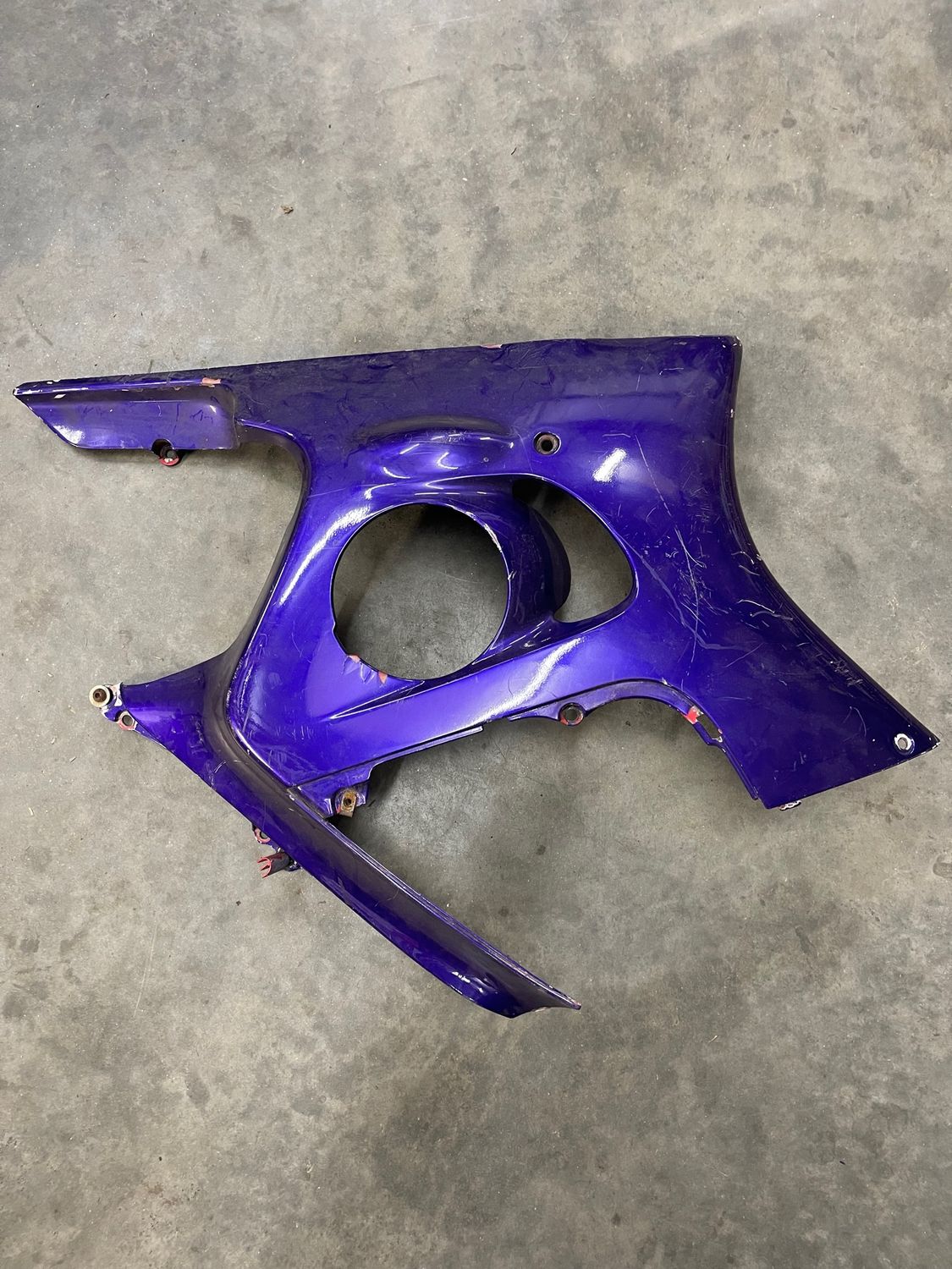 Left Side Lower Cowl Fairing  64255-MAL-A002A--1997 Honda CBR600F3