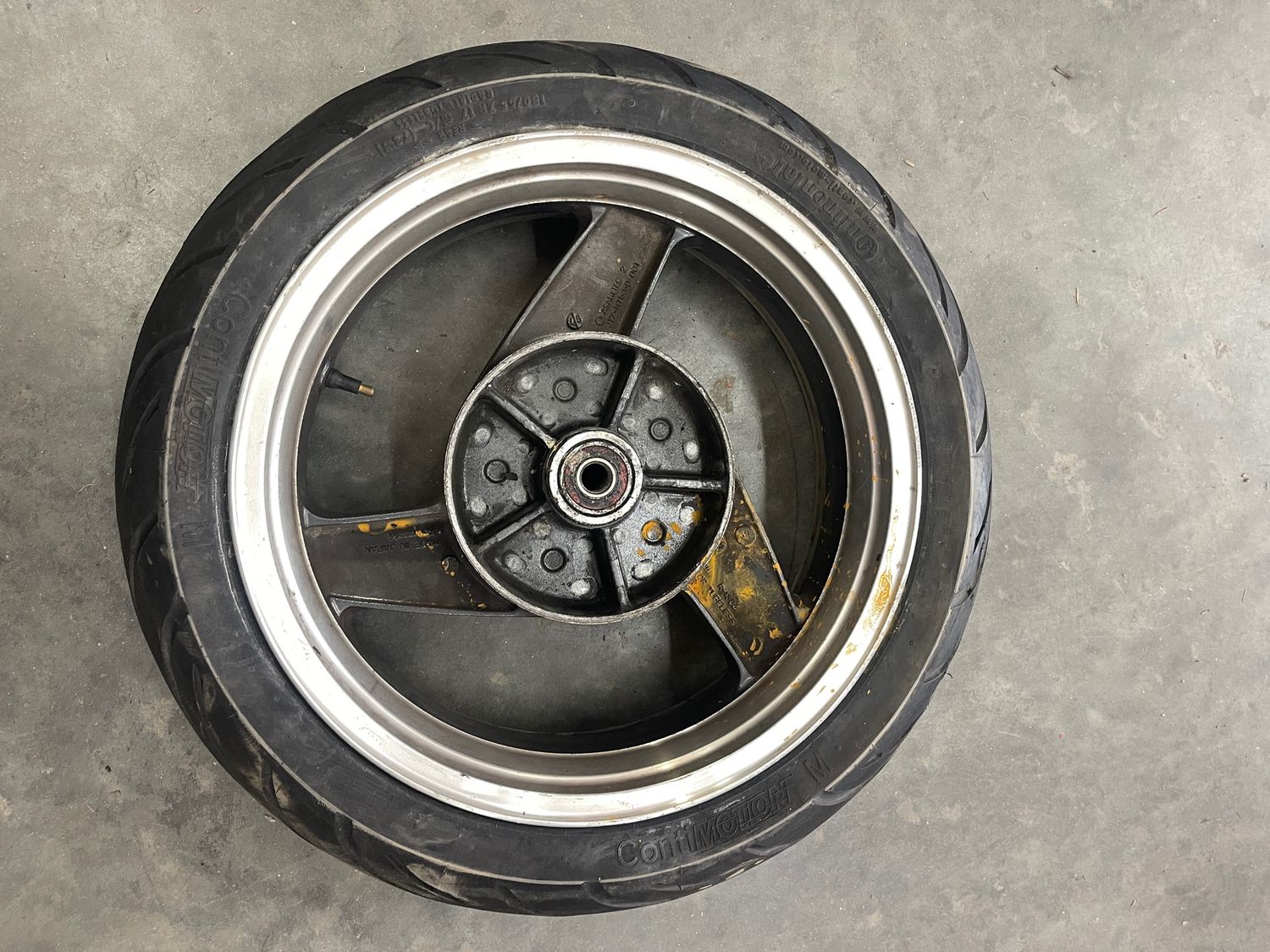 Rear Rim 180/55  17--2001 Kawasaki ZX1100 D