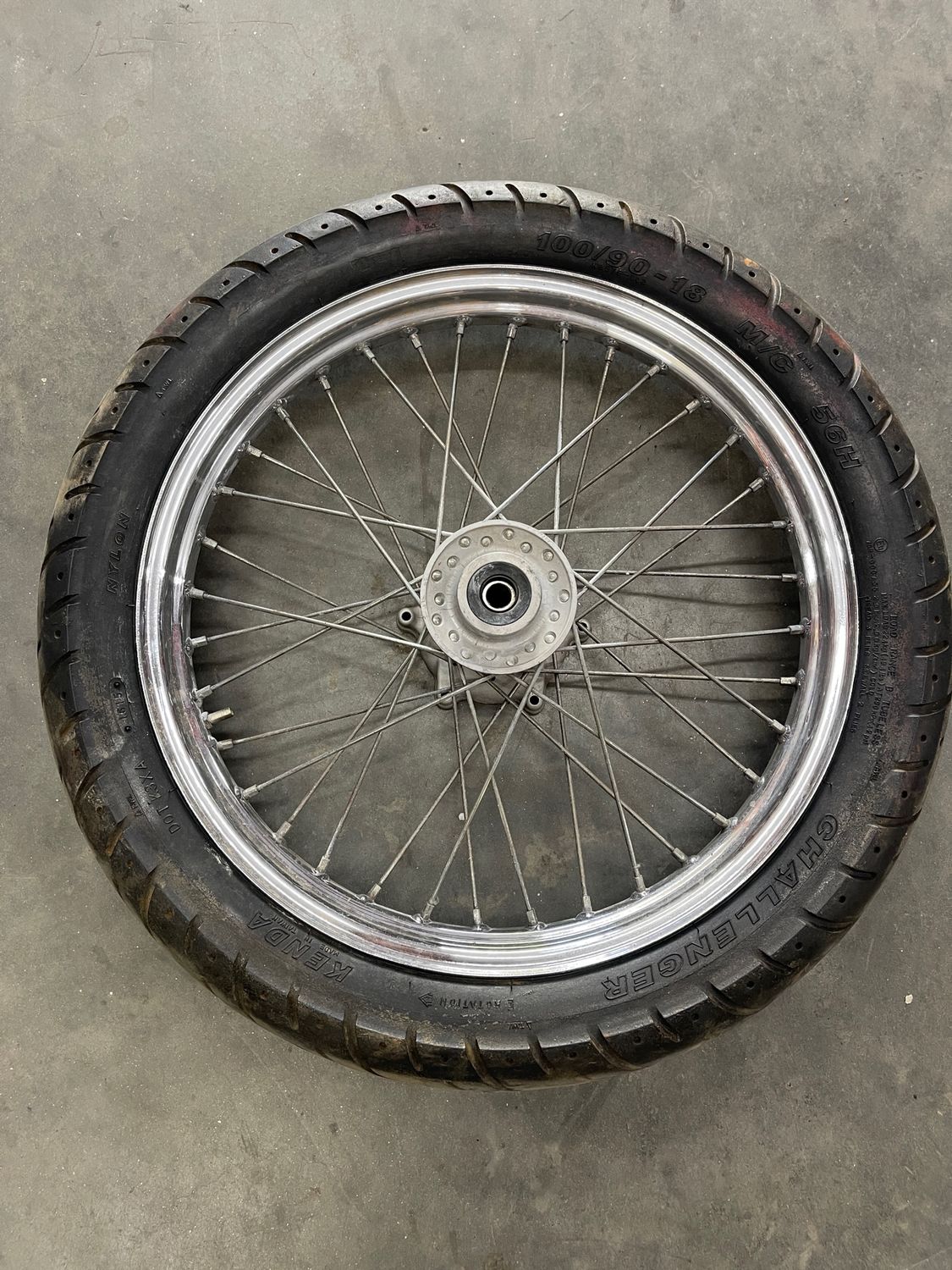 Front Rim  100/90 18--2006 Honda CMX250C Rebel