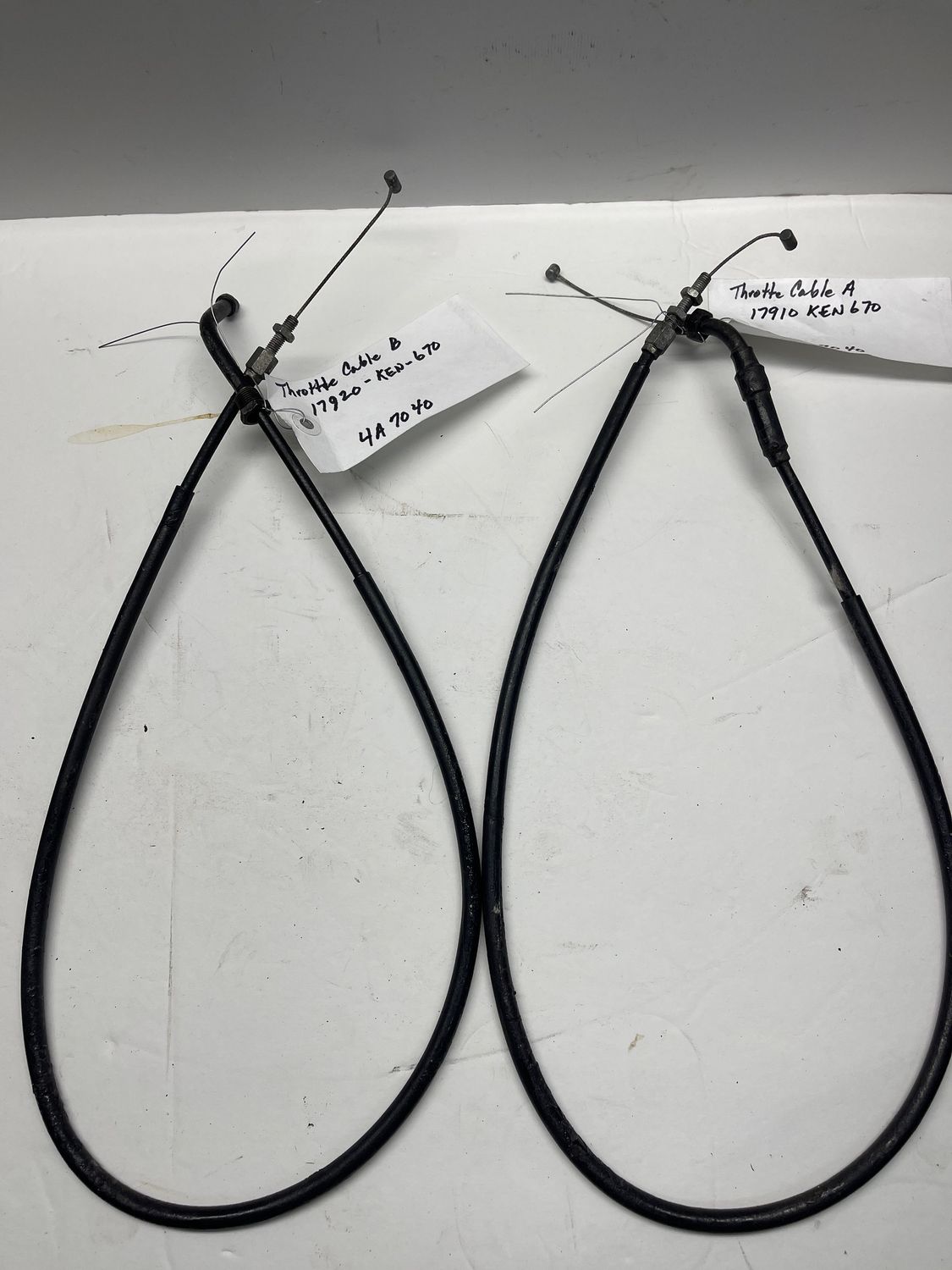 Throttle Cable Set 17910/17920-KEN-670--2006 Honda CMX250C Rebel