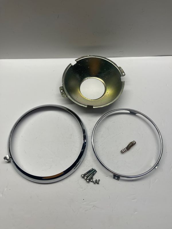 Headlight Housing & Retainer Ring--2000 Victory V92C