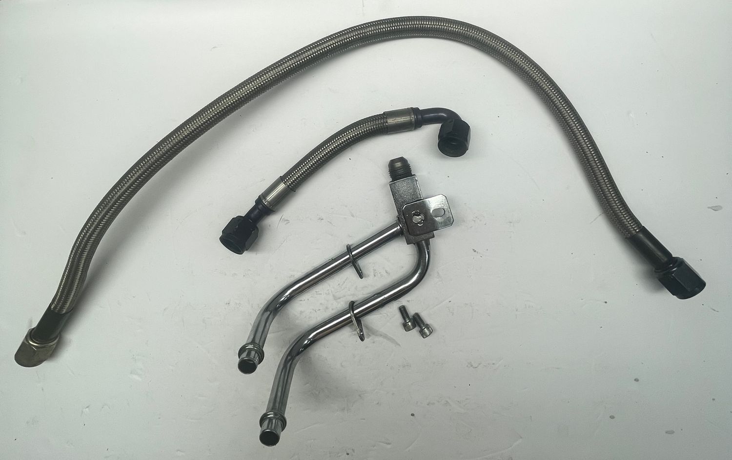 Oil Cooler Manifold & Hoses Lines 2540043/5411338/5411789 --2000 Victory V92C