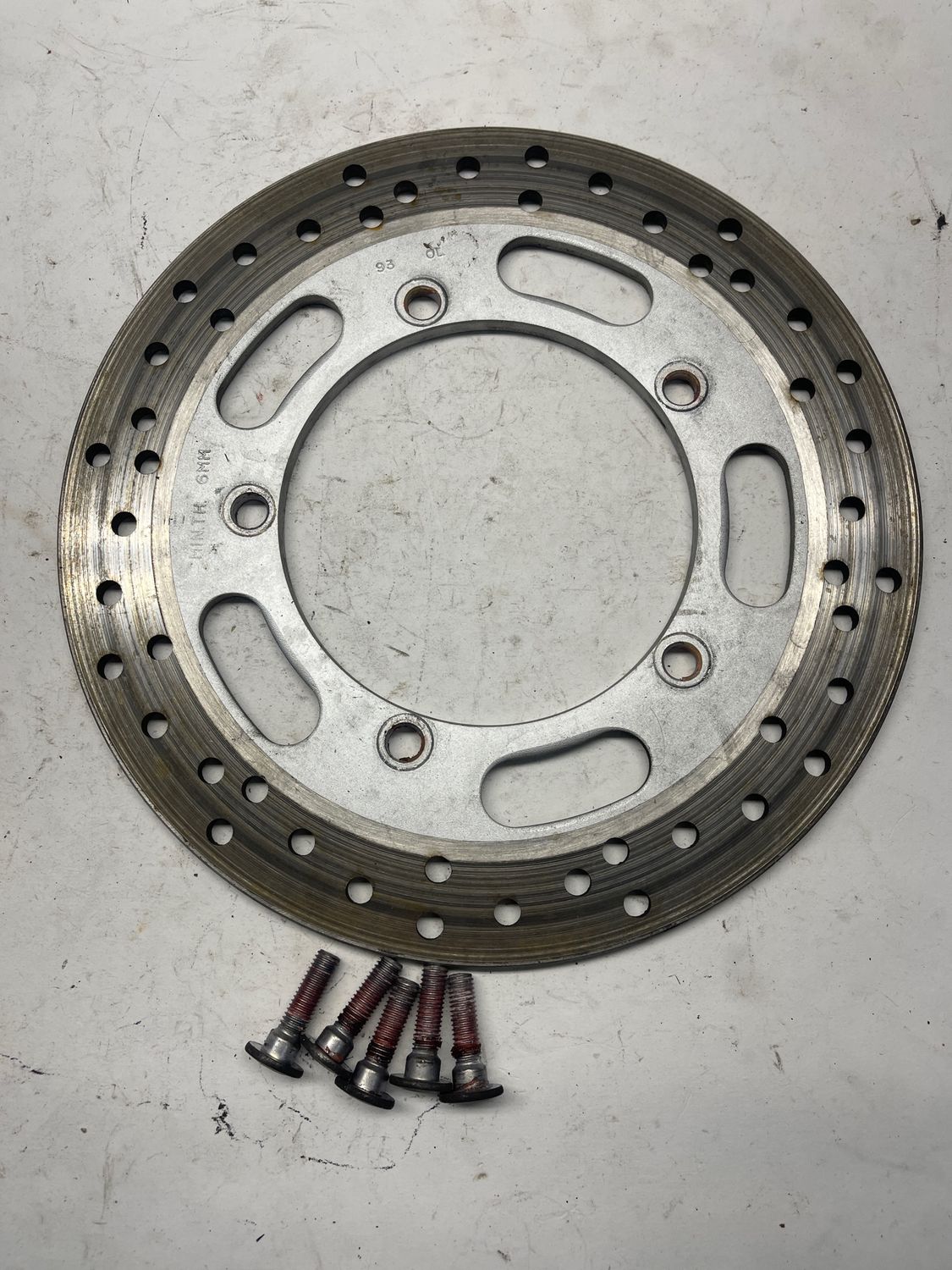 Rear Brake Rotor 41080-0093-CM--2008 Kawasaki Vulcan VN900