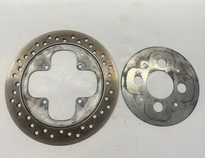 Rear Rotor & Disk Spacer 43251-MT4-000/ 43252-MBG-000-- 1998 Honda Interceptor, VFR800FI