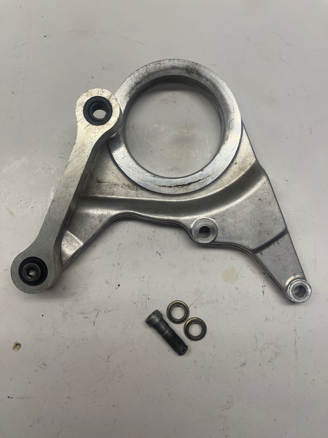 Rear Caliper Mount Bracket w/ Rod - -1998 Honda Interceptor, VFR800FI