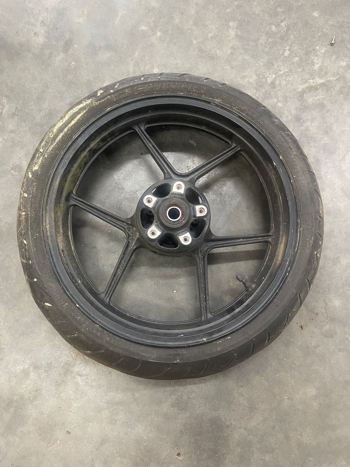 Front Rim  120/70  17 x 3.5--2011 Kawasaki Ninja EX650C/ 650R