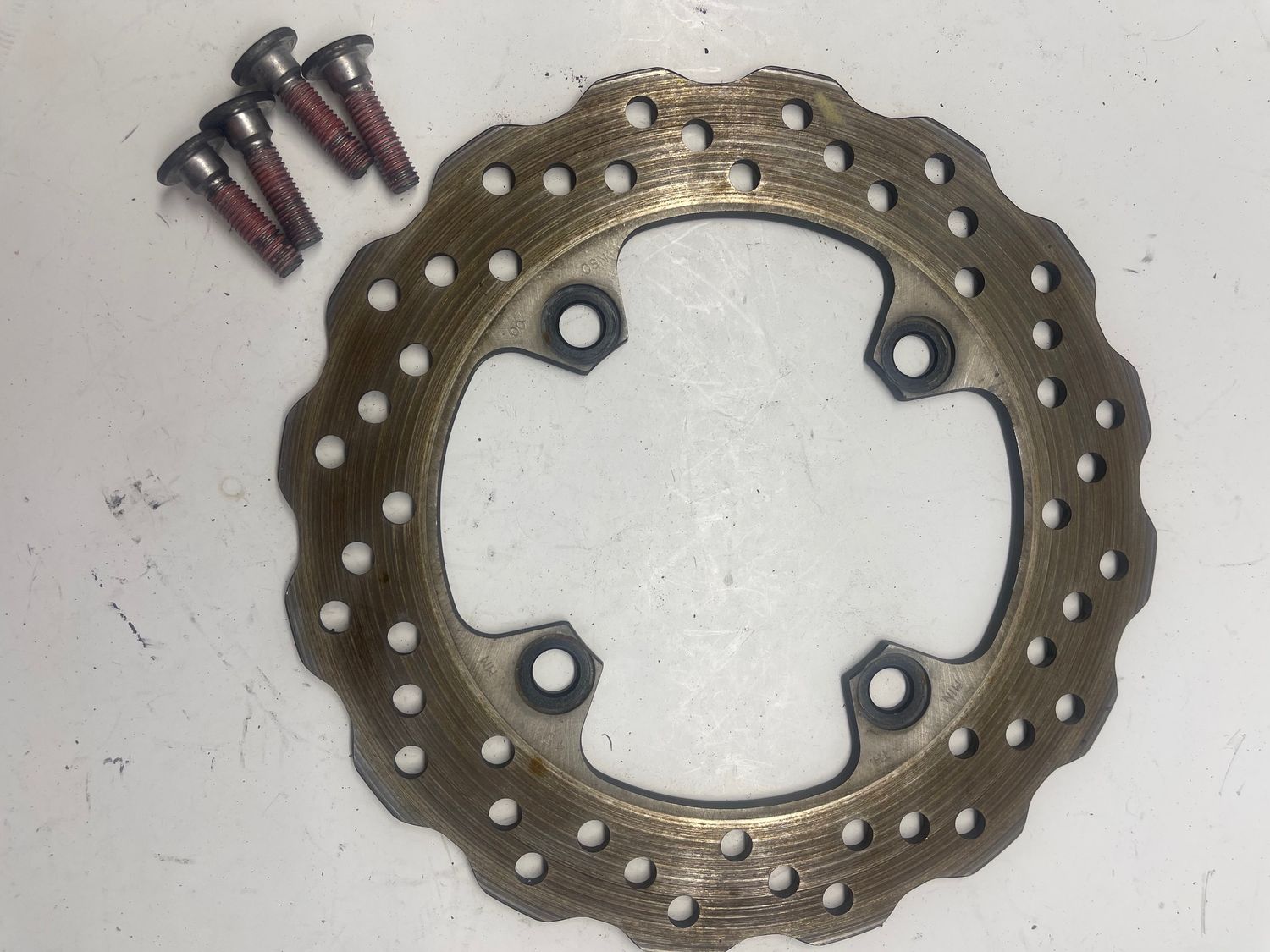 Rear Brake Rotor--2011 Kawasaki Ninja EX650C/ 650R