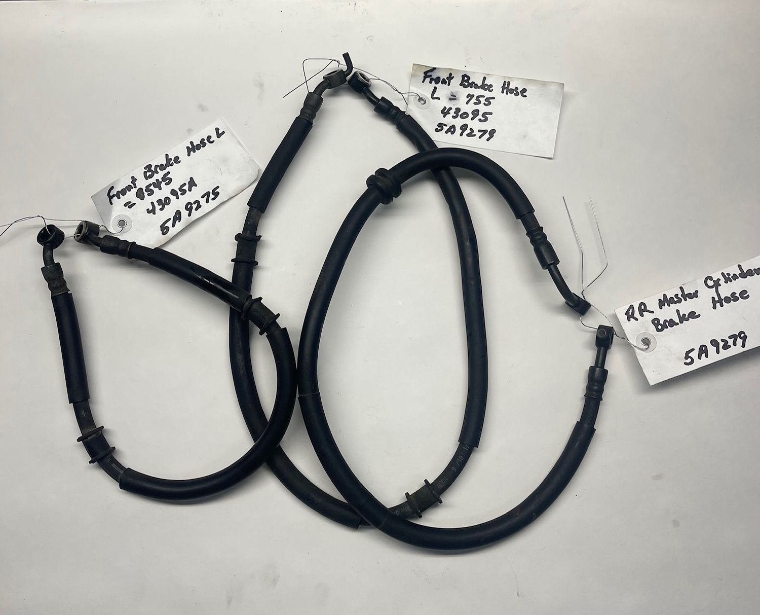 Brake Lines Hoses--2011 Kawasaki Ninja EX650C/ 650R