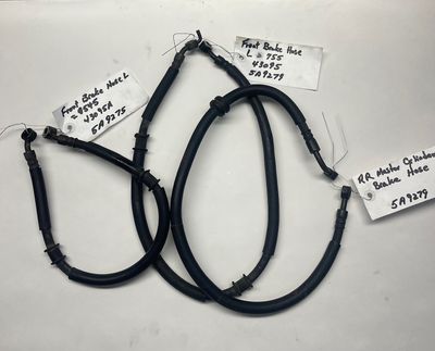 Brake Lines Hoses--2011 Kawasaki Ninja EX650C/ 650R