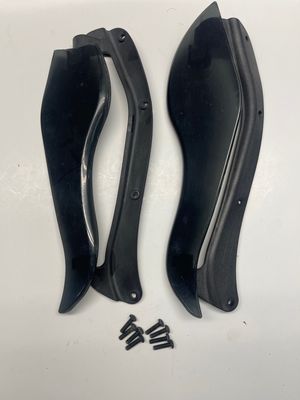 Front Fairing Wind Deflectors-2009 Harley-Davidson Ultra Classic Electra Glide