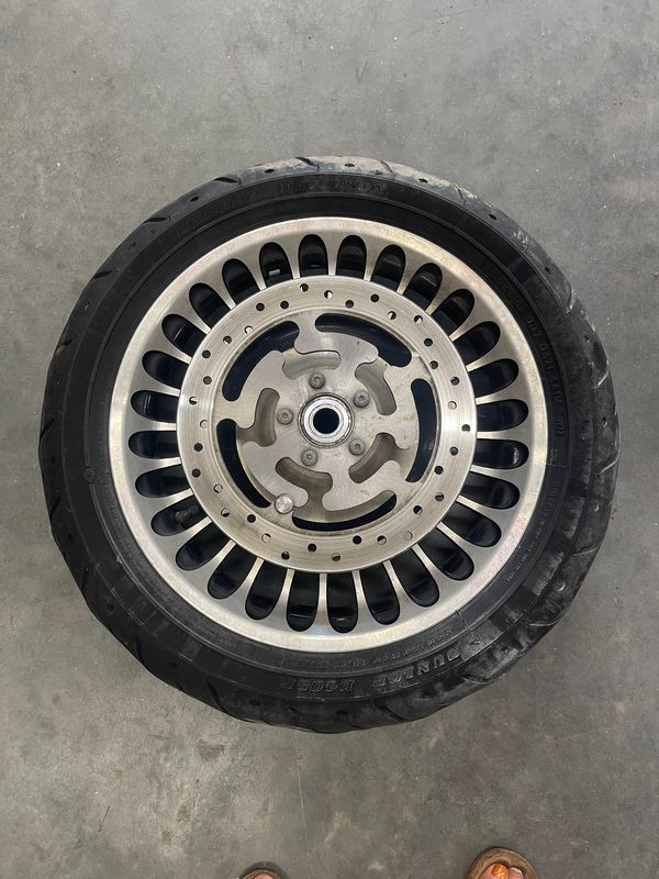 Front Rim with Rotors 130/80  17 x 3--2009 Harley-Davidson Ultra Classic Electra Glide