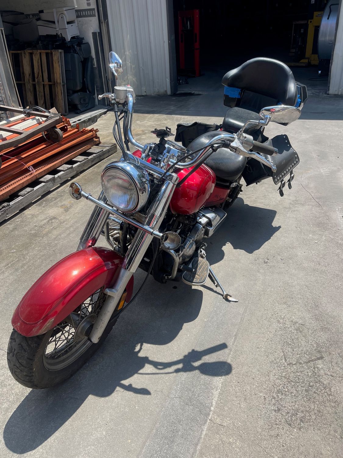 2007 Yamaha V-Star XVS650AWR Classic-Parting Out