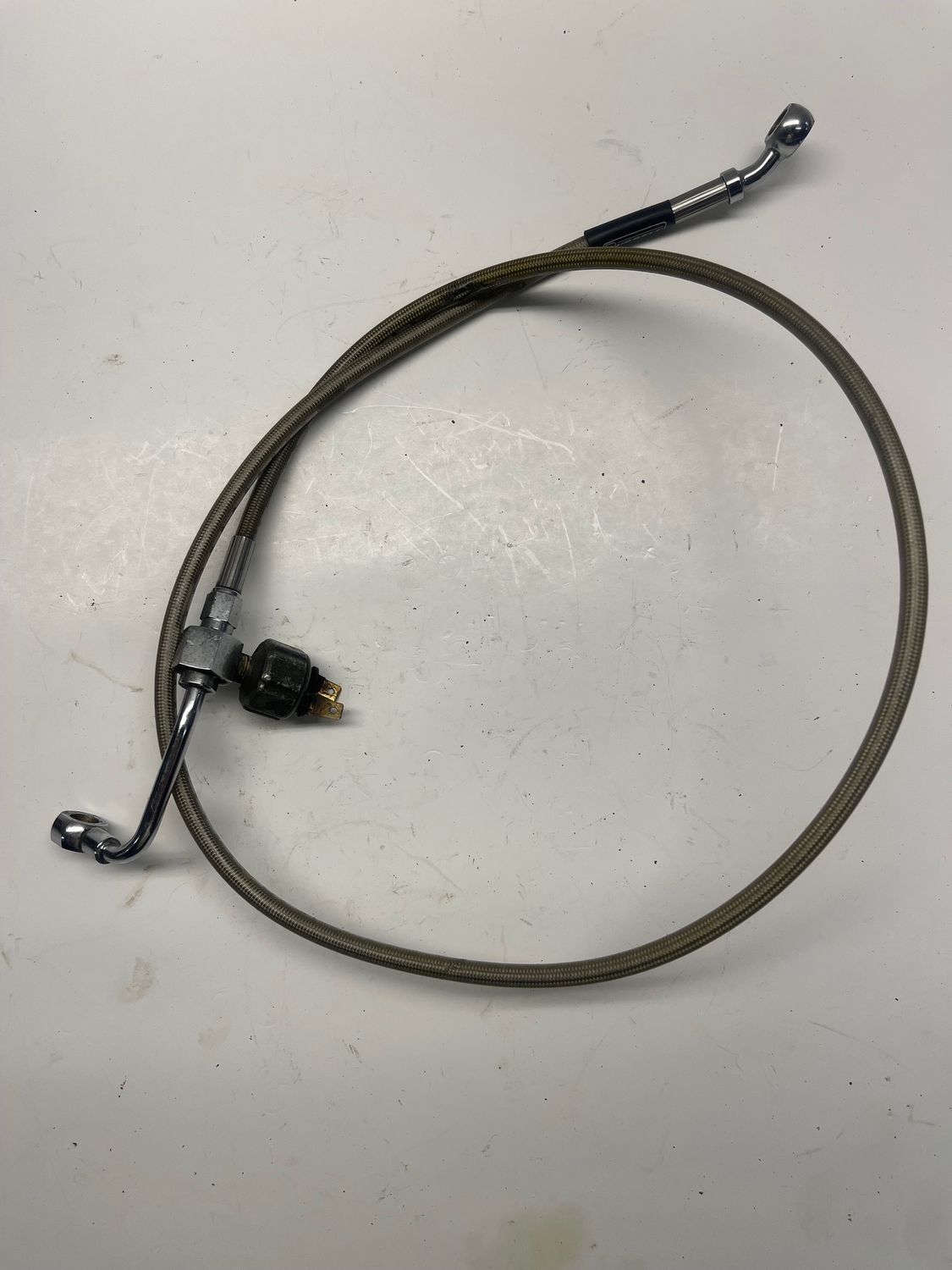 Rear Brake Line Stop Switch Assembly--2001 Harley-Davidson FLTR Road Glide