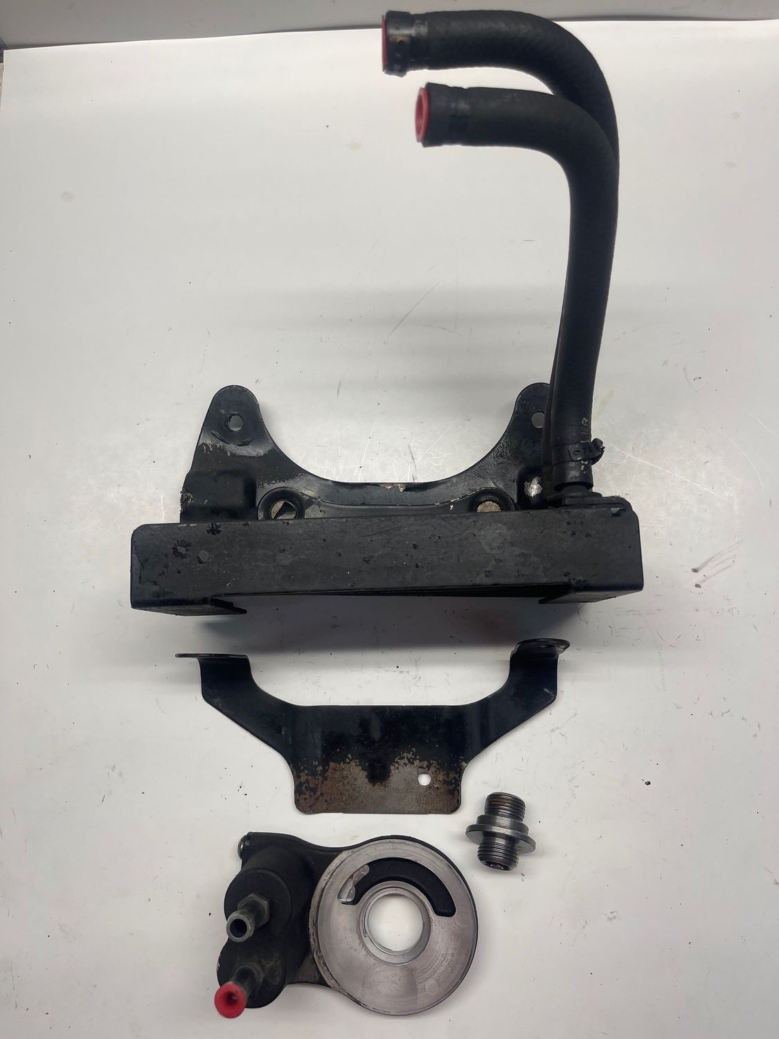 Oil Cooler Radiator Assembly--2007 Harley-Davidson Road King FLHPI