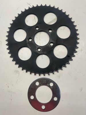 Rear Offset Chain Sprocket 51T--2007 Harley-Davidson Road King FLHPI