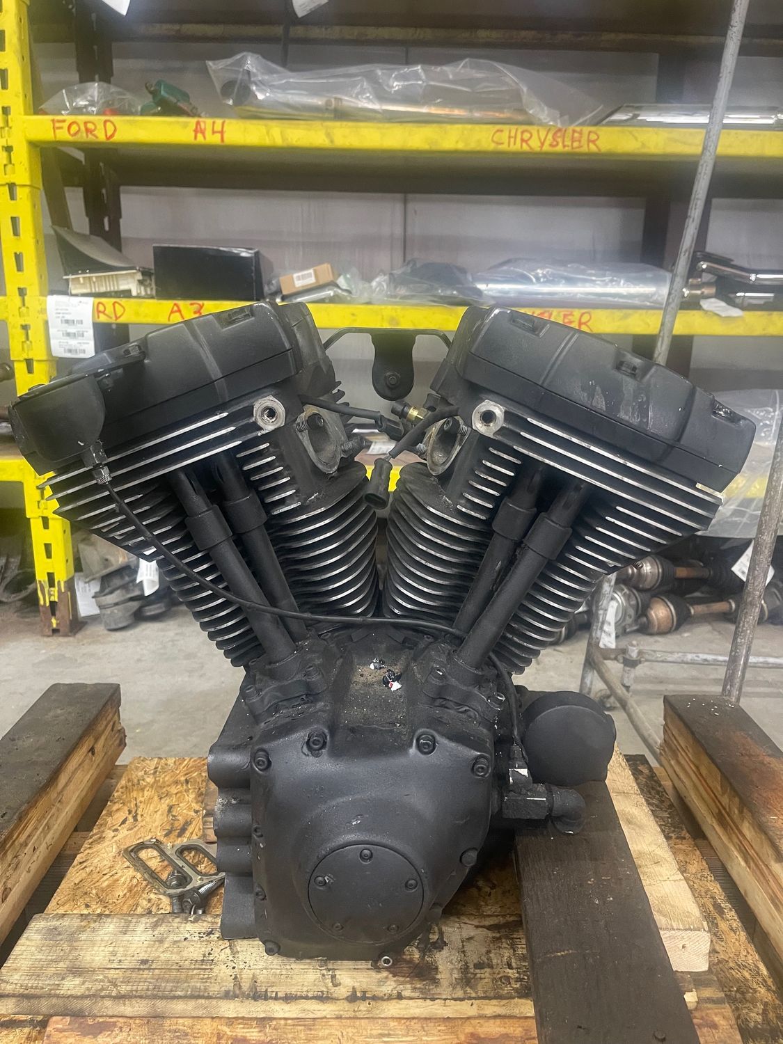 Engine Motor-96 cu in-"A"--2007 Harley-Davidson Road King FLHPI