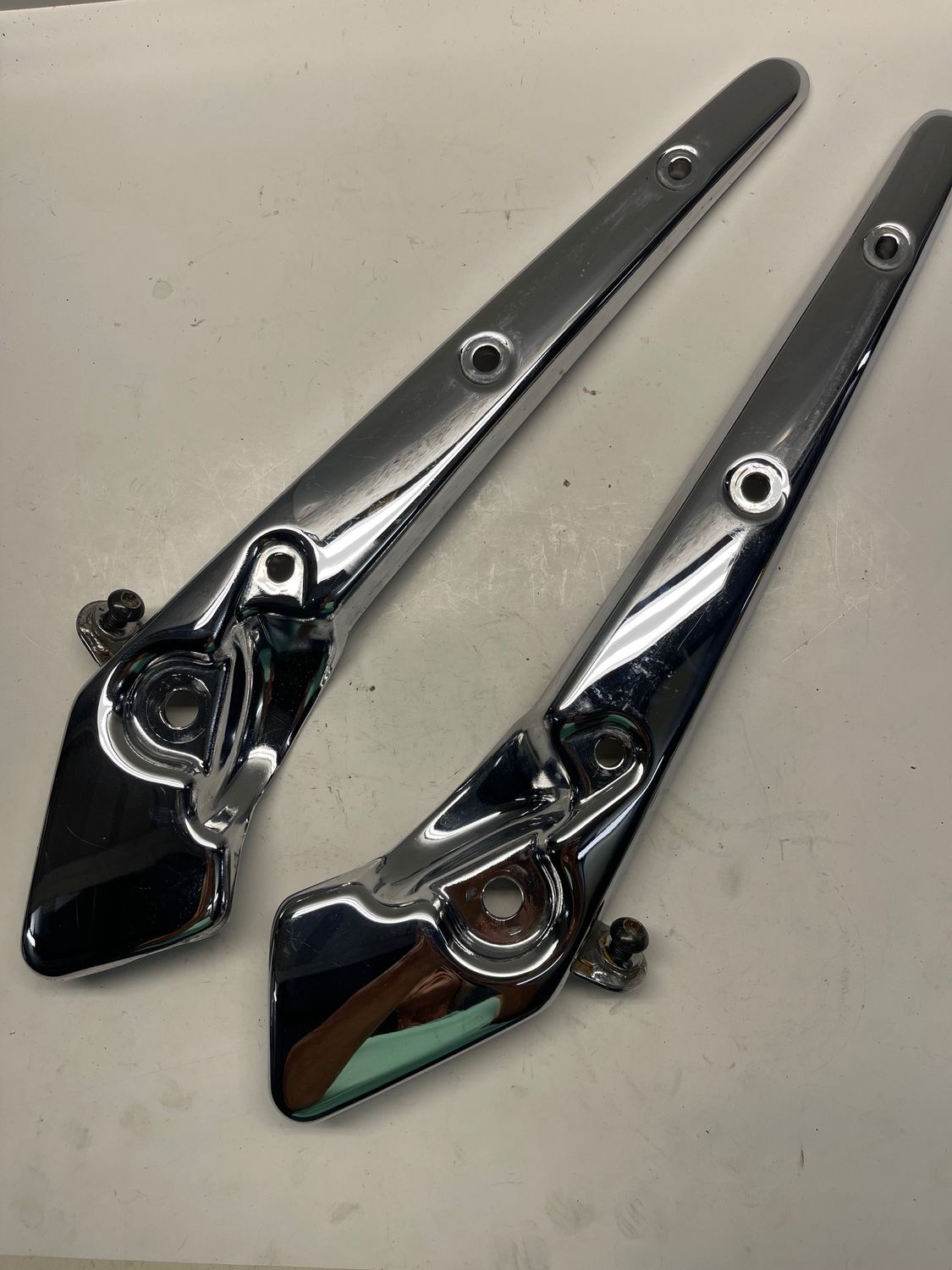 Rear Fender Support Struts--2007 Honda VTX 1300 C