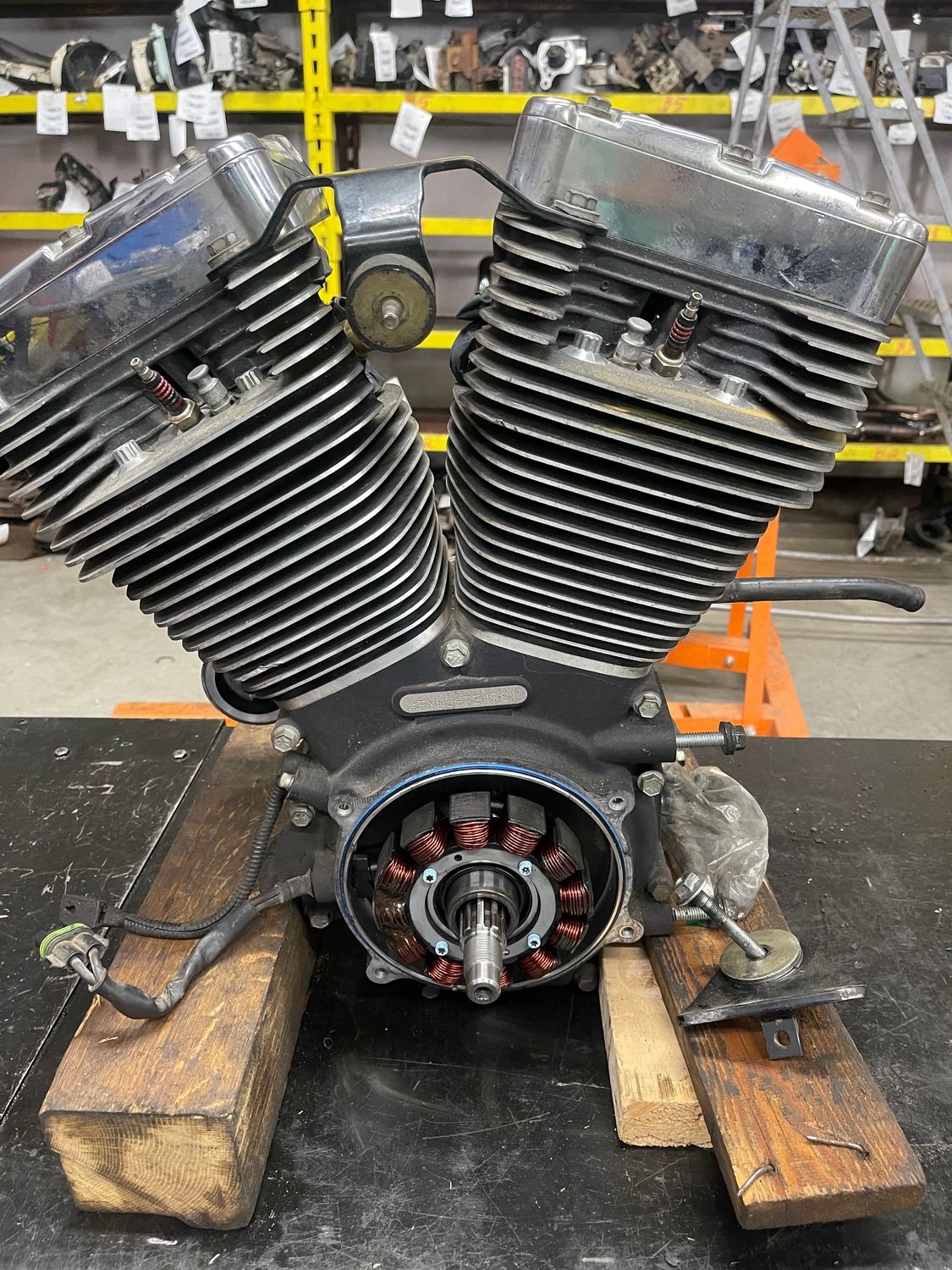 Engine Motor Screamin' Eagle 103 cu in--2005 Harley-Davidson Road King Custom FLHRSI-Parting Out