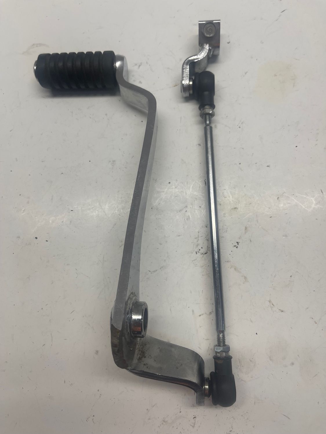 Shifter Pedal & Linkage 5BN-18110-00/ 5AS-18115-00--2007 Yamaha V-Star XVS650AWR Classic