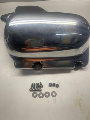 Left Side Engine Crank Case Cover 1YHH189A--2007 Yamaha V-Star XVS650AWR Classic