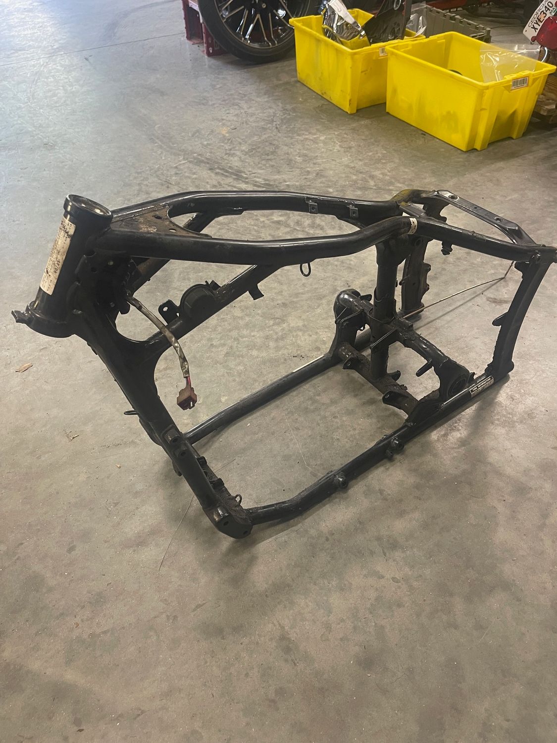 Frame-Clear Title--2007 Yamaha V-Star XVS650AWR Classic