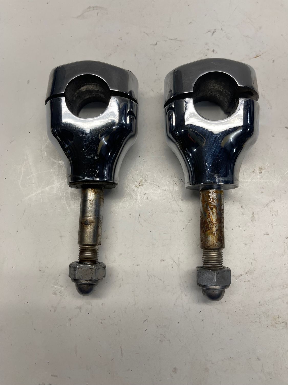 Handlebar Risers--2007 Yamaha V-Star XVS650AWR Classic