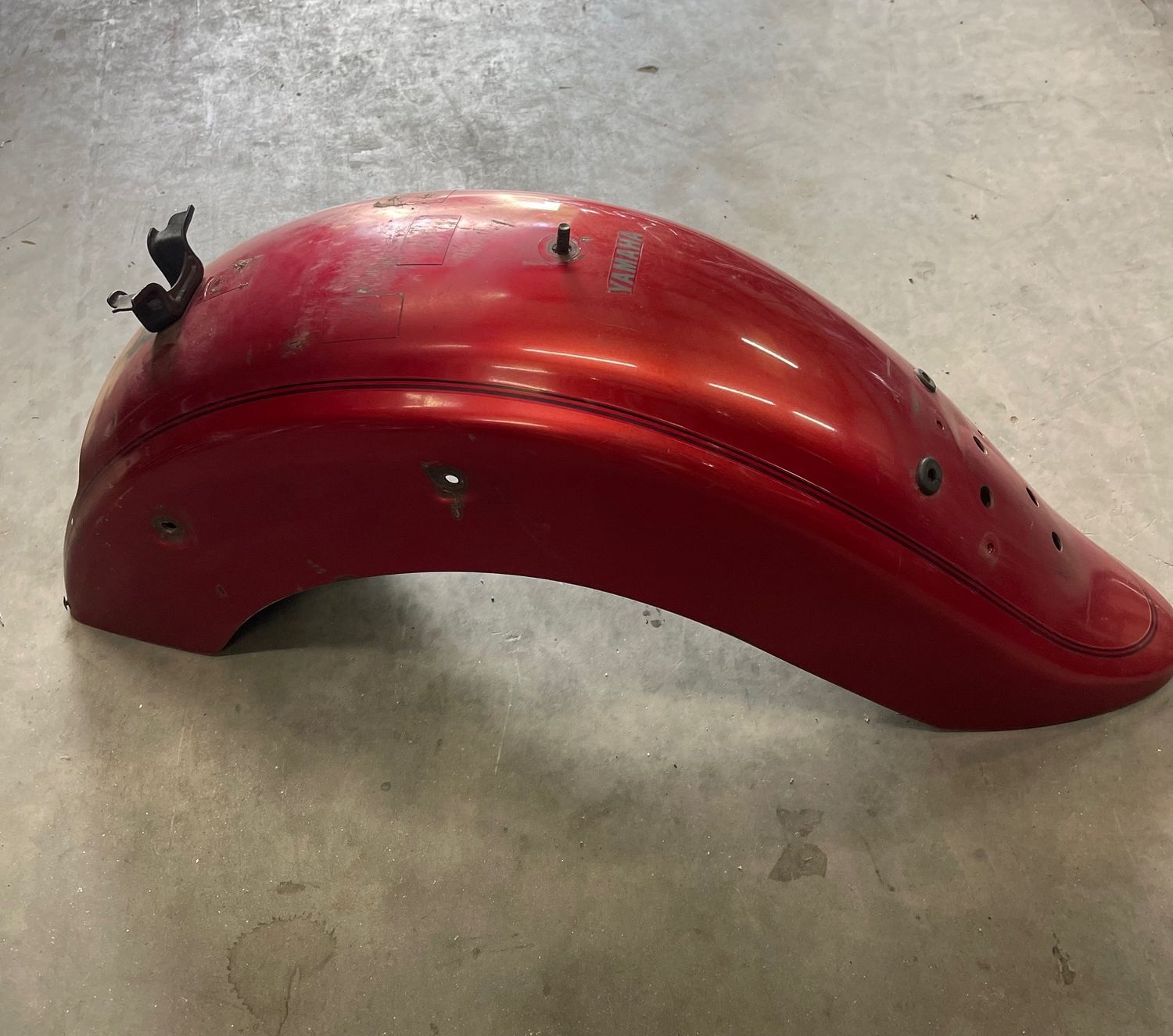 Rear Fender--2007 Yamaha V-Star XVS650AWR Classic