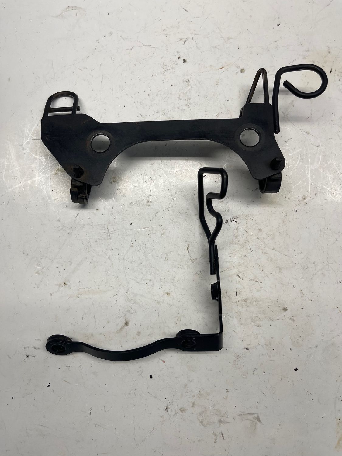 Front Cable Guides--2007 Yamaha V-Star XVS650AWR Classic