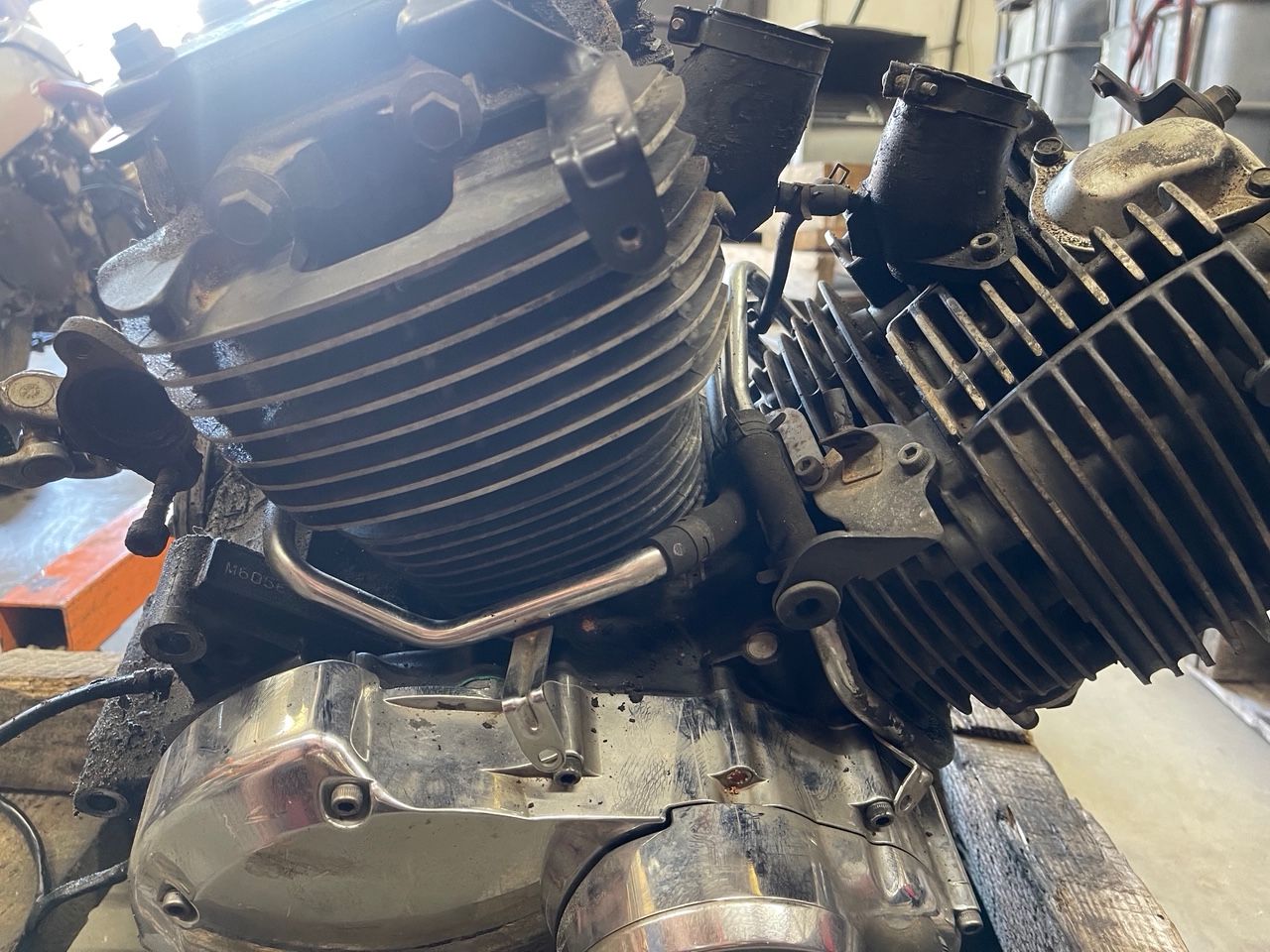 Engine Motor--2007 Yamaha V-Star XVS650AWR Classic