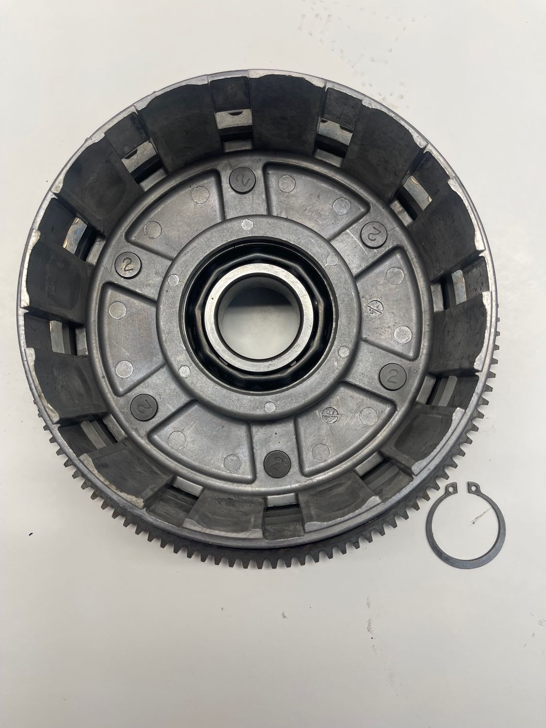 Outer Clutch Basket Assembly 37707-98A--2008 Harley-Davidson FLHP Road King Police Edition