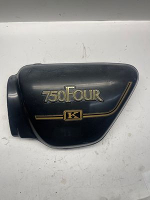 Right  Side Cover 83600-405-000ZD-Upper left corner was repaired--1978 Honda CB750K-750 Four