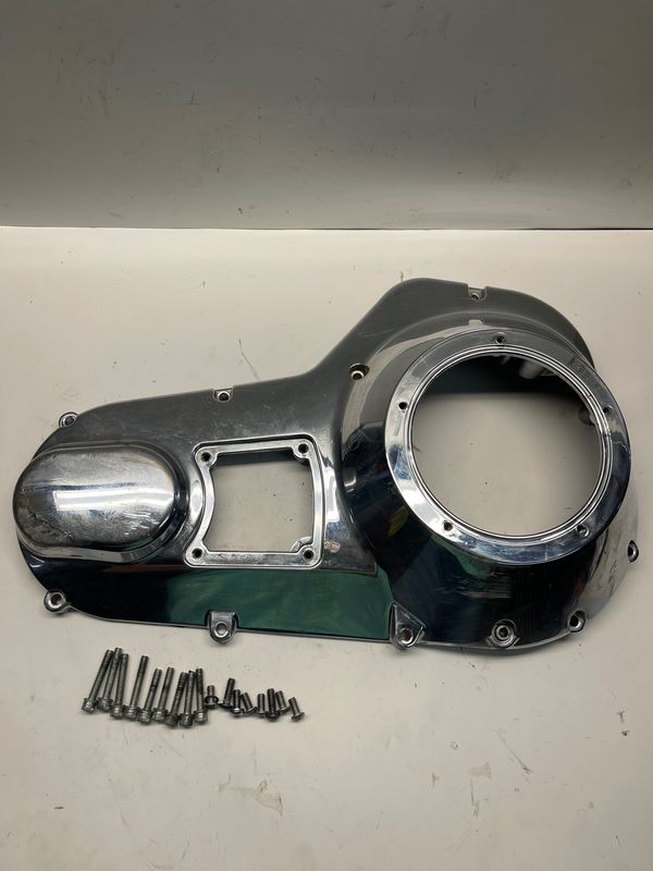 Outer Primary Cover 60685-04 Bad scuffs--2005 Harley-Davidson Road King Custom FLHRSI-Parting Out
