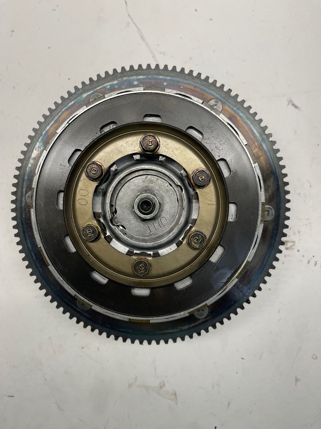 Clutch Basket Plates Assembly 37806-03--2005 Harley-Davidson Road King Custom FLHRSI-Parting Out