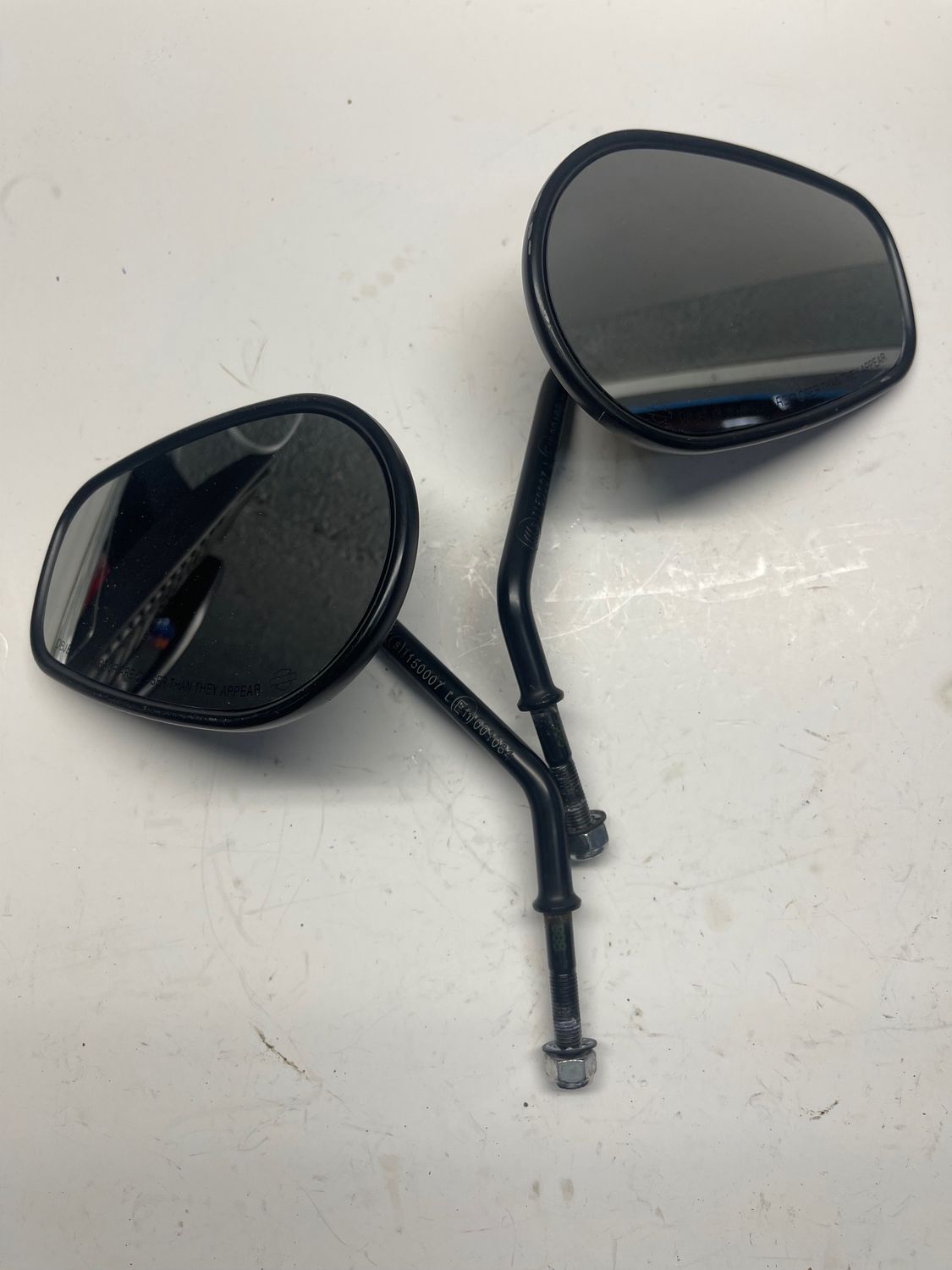 Mirrors Left & Right Black--2020 Harley-Davidson Sportster XL883